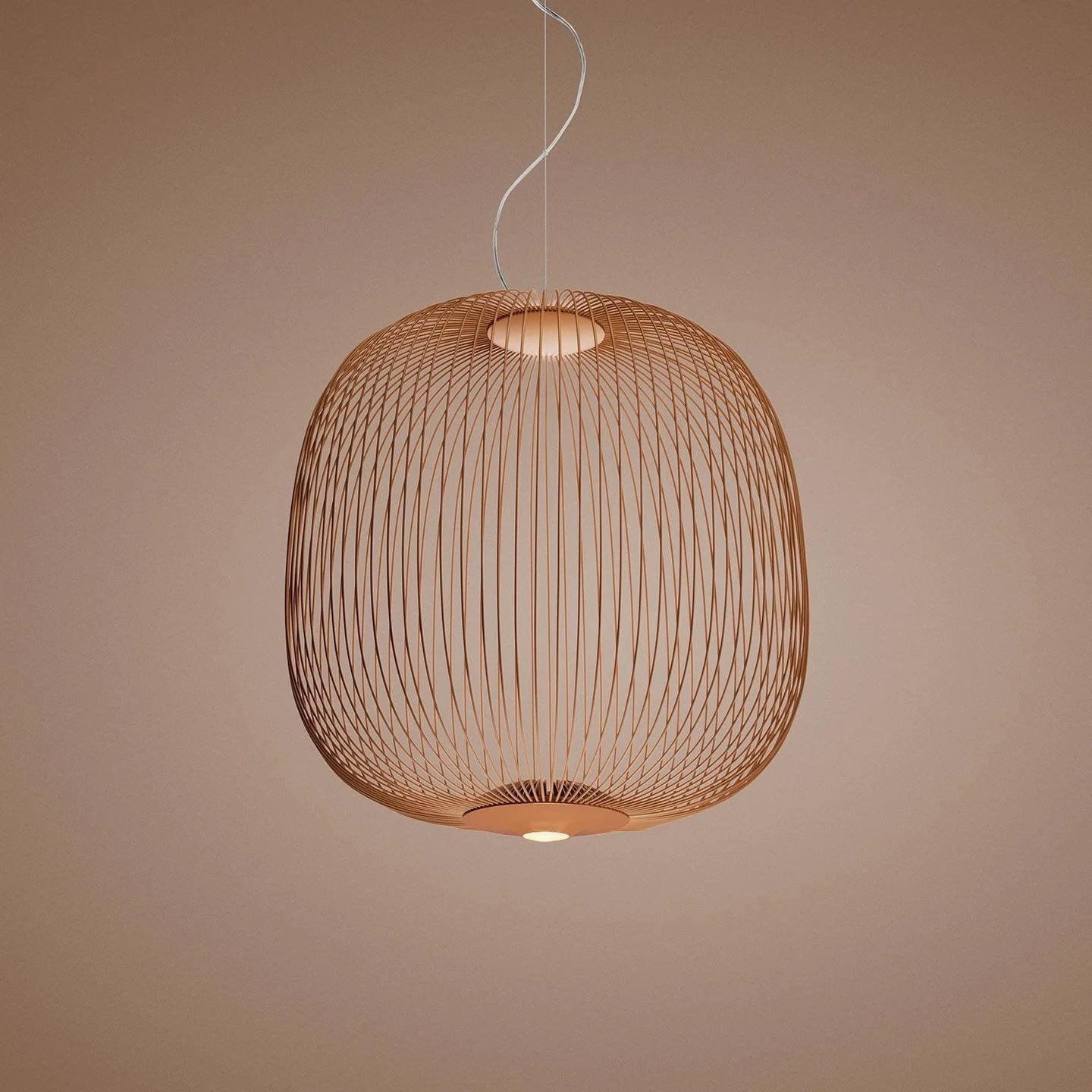 Lightweight Spokes Shaped Pendant Lamp