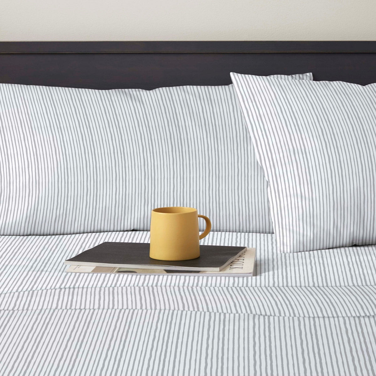 Birch Linen Stripe 300TC Cotton Sheet Set