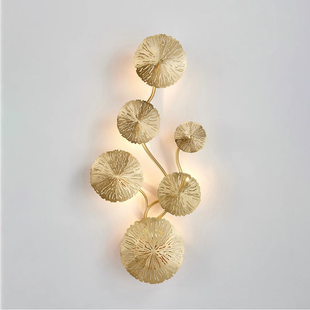 Lotus Leaf Wall Sconce