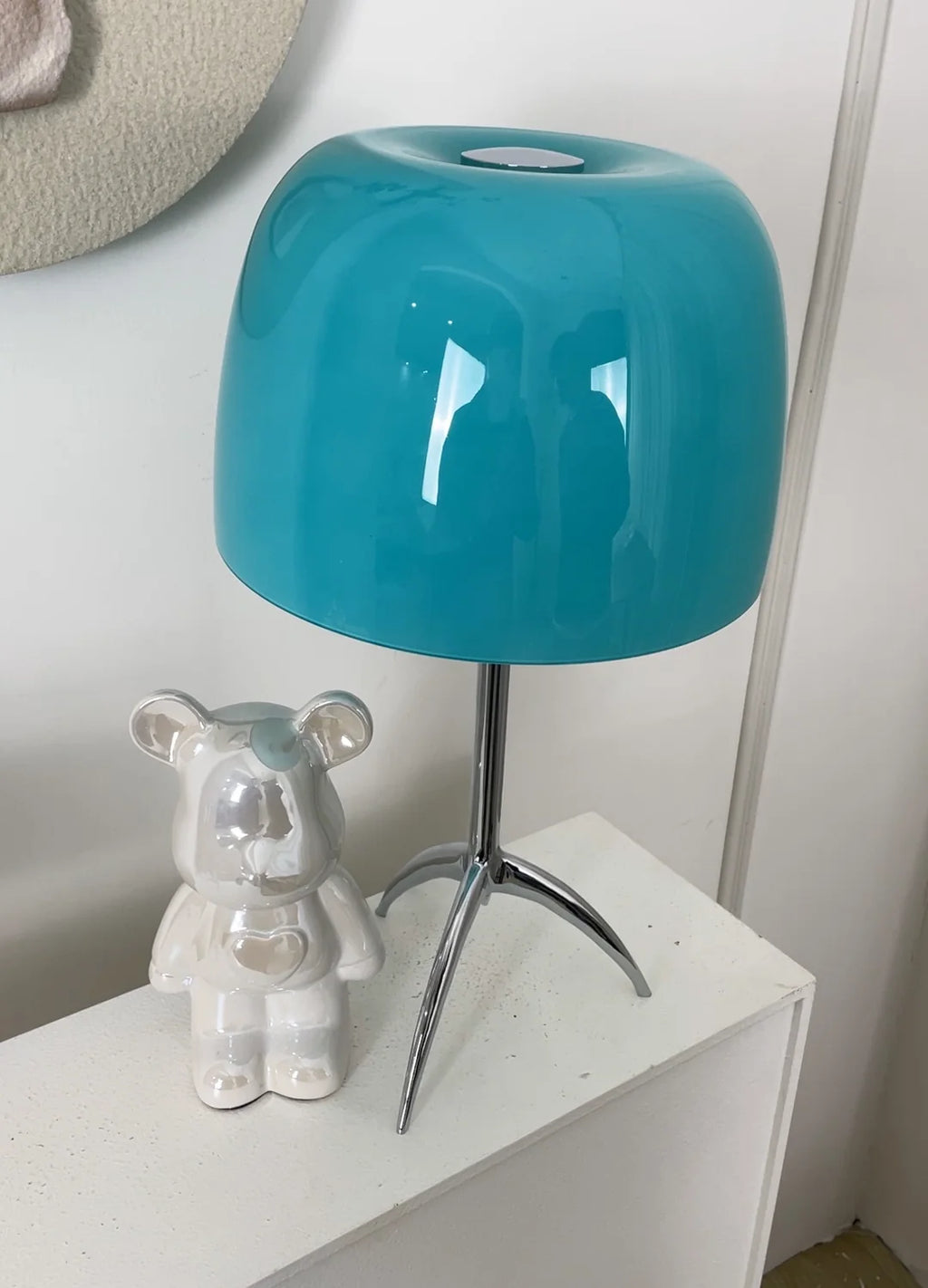 Lumiere Sculptural Glass Table Lamp