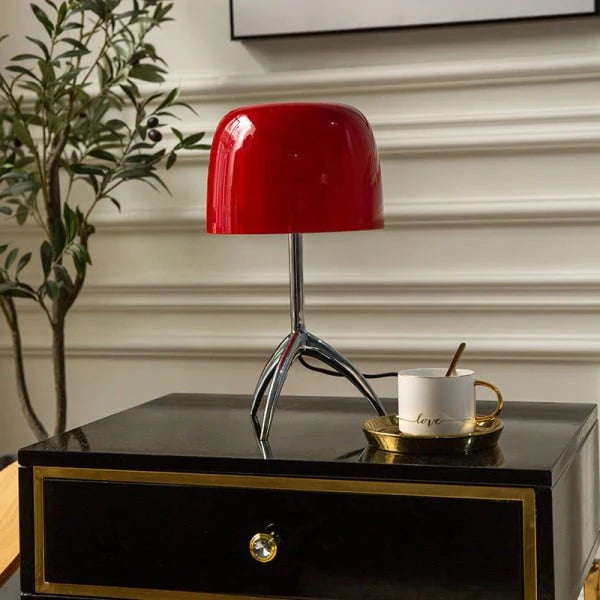 Lumiere Sculptural Glass Table Lamp