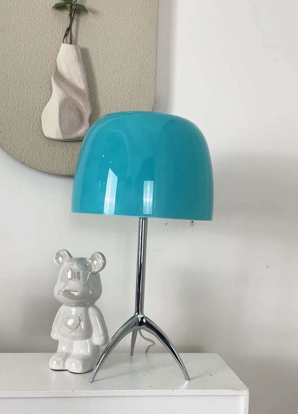 Lumiere Sculptural Glass Table Lamp