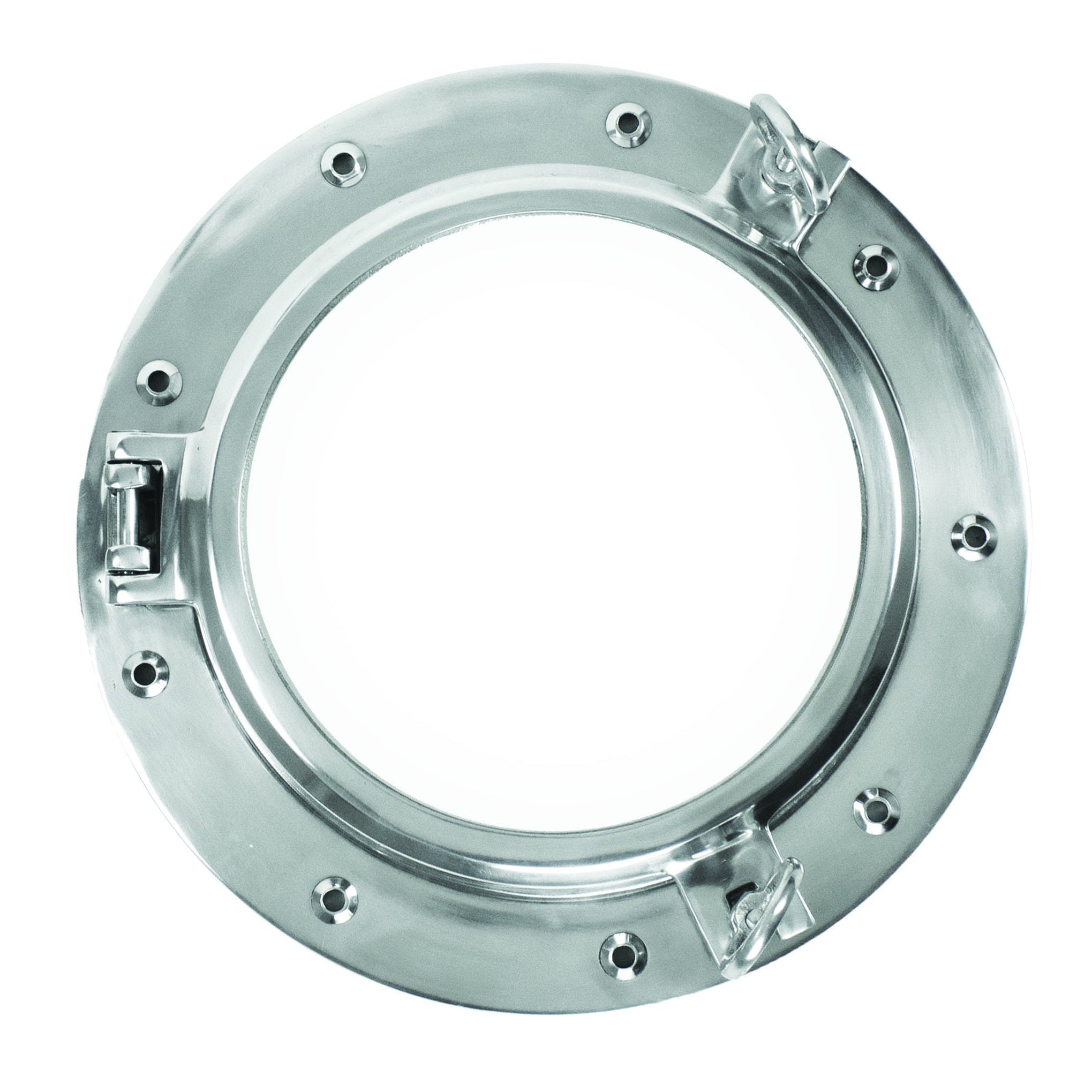 Deep Frame Porthole Mirror