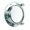 Deep Frame Porthole Mirror
