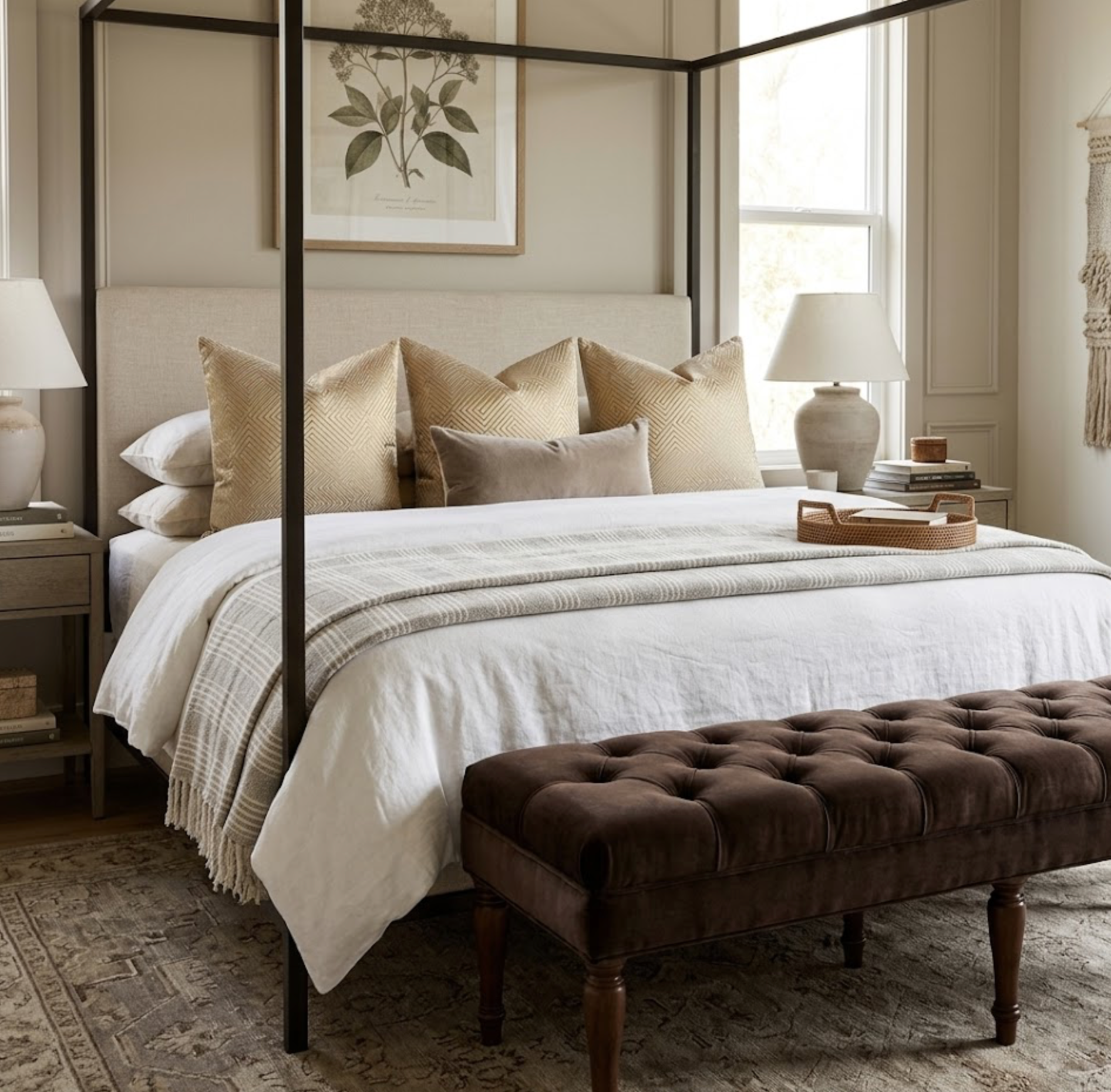 Maze Velvet Pillow Cover in Golden