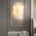 Alabaster 2 Layer Wall Lamp