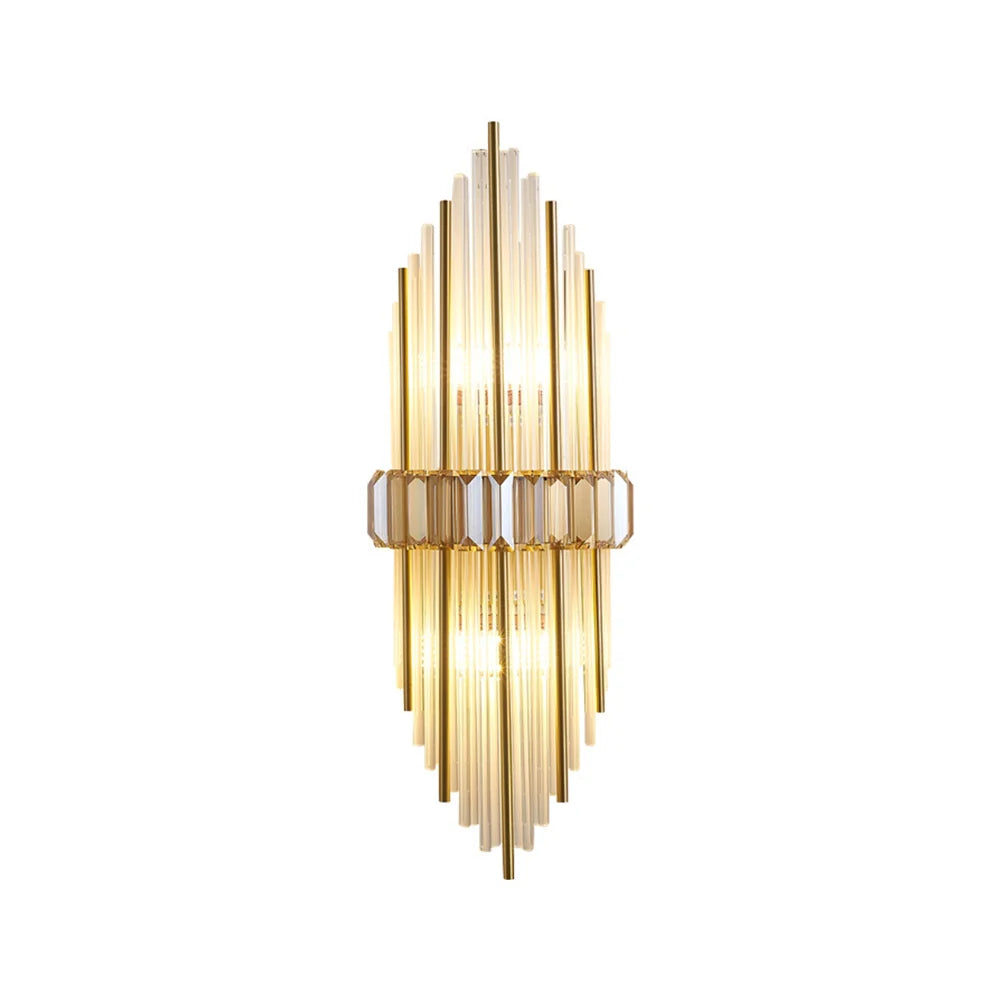Crystal Rod Marsily Vertical Wall Lamp