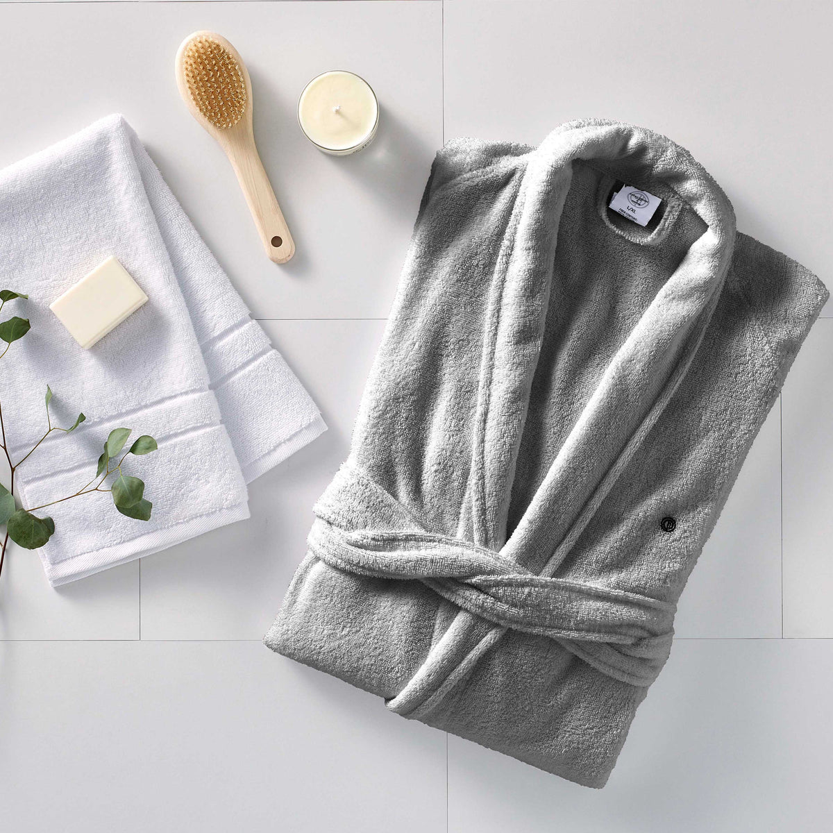 Lightweight Cotton Terry Robe