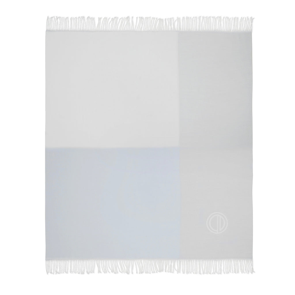 Simone Color-Block Jacquard Throw