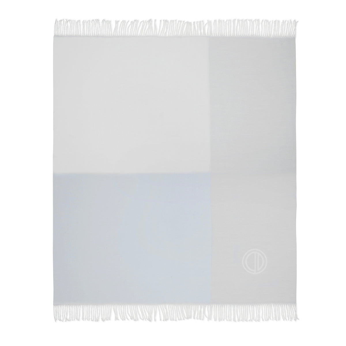 Simone Color-Block Jacquard Throw