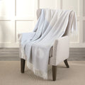 Simone Color-Block Jacquard Throw