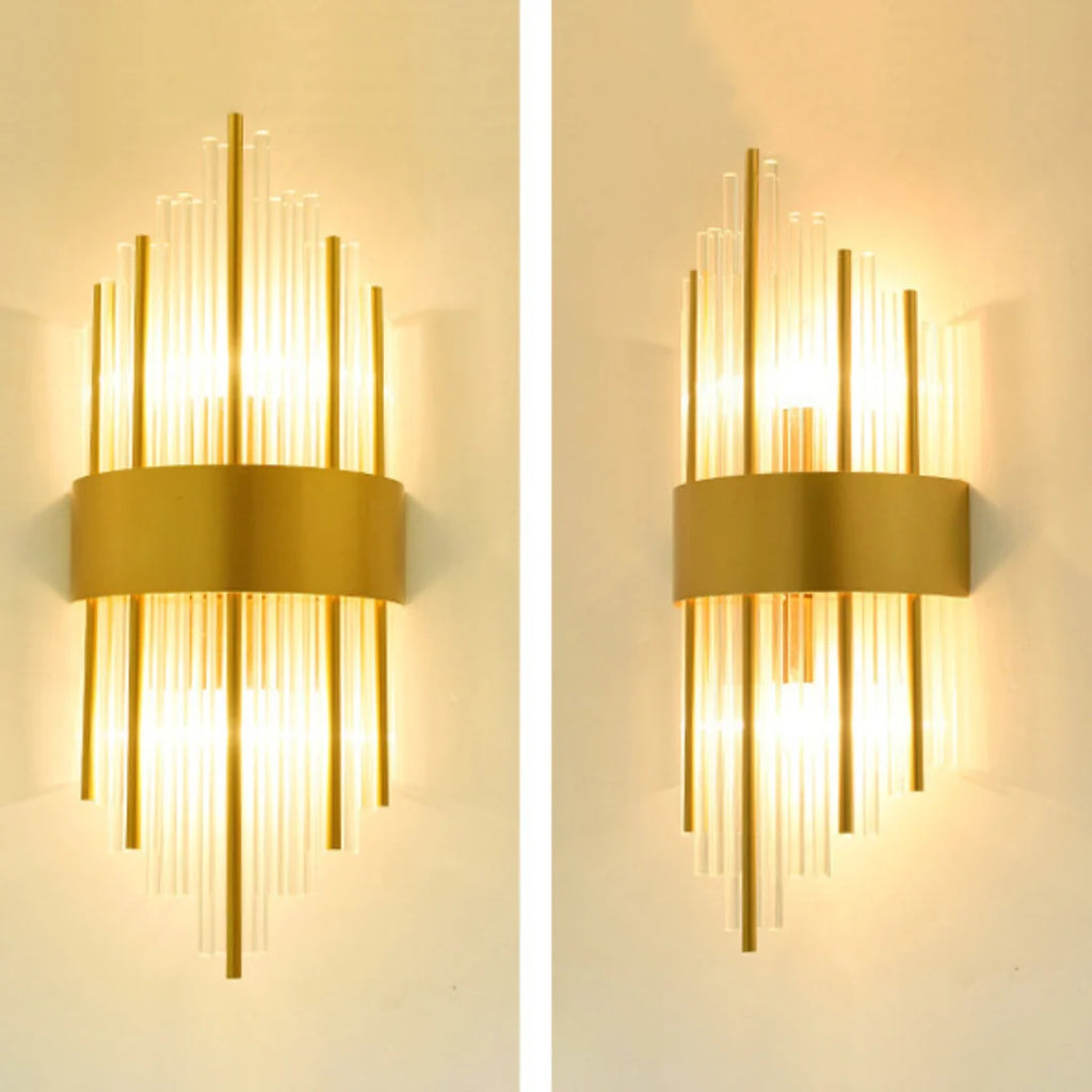Cylinder Crystal Melanie Wall Lamp