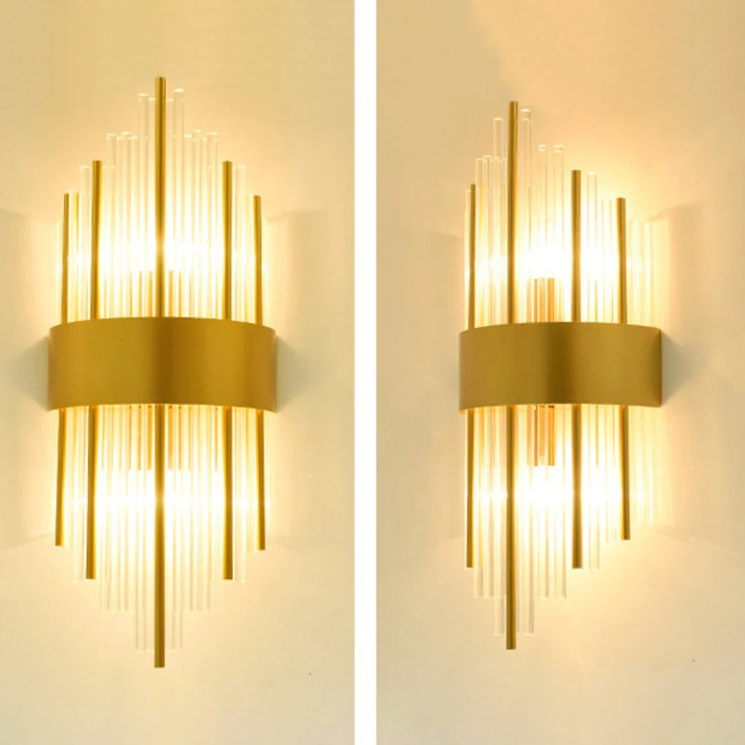Cylinder Crystal Melanie Wall Lamp