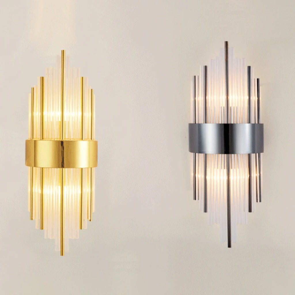 Cylinder Crystal Melanie Wall Lamp