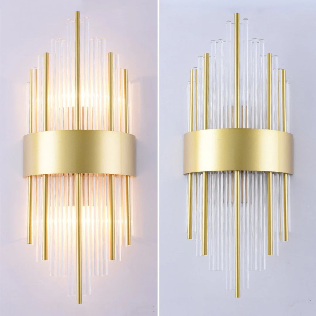Cylinder Crystal Melanie Wall Lamp