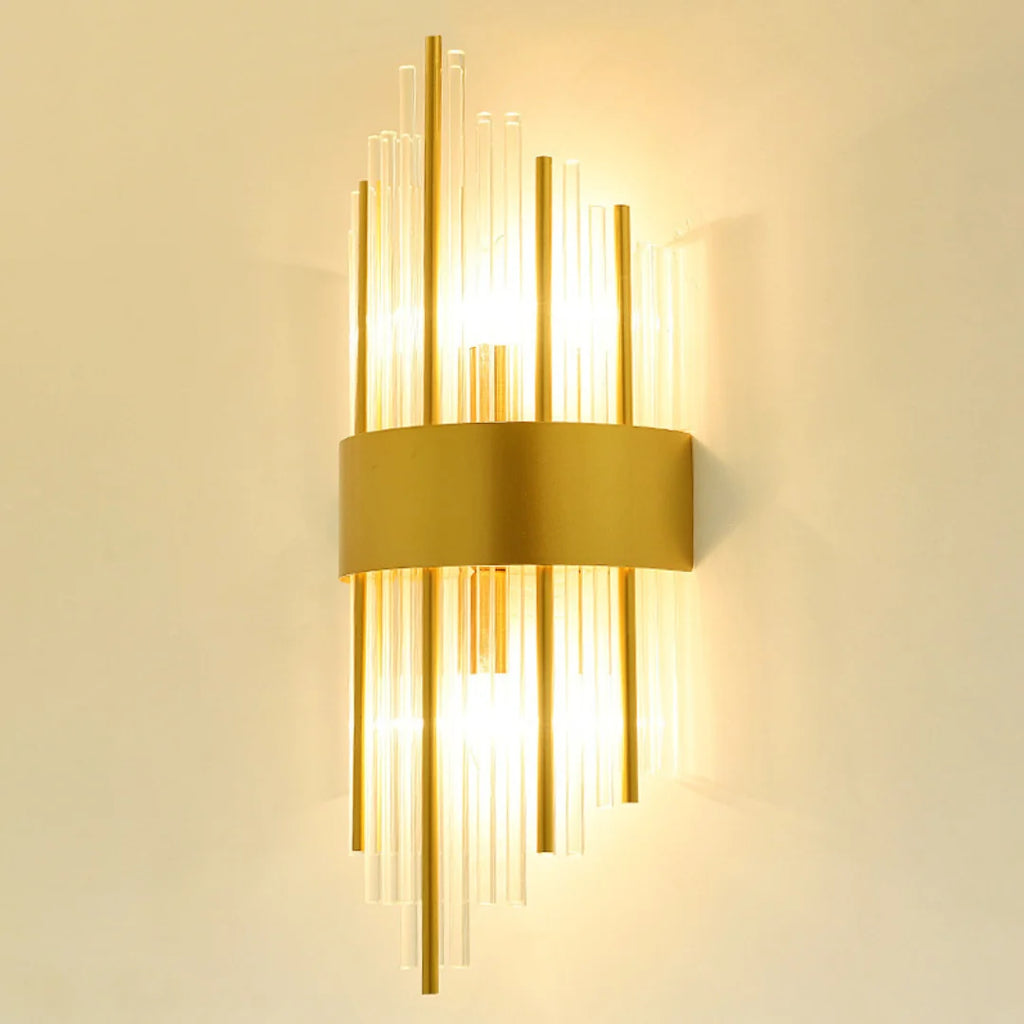 Cylinder Crystal Melanie Wall Lamp