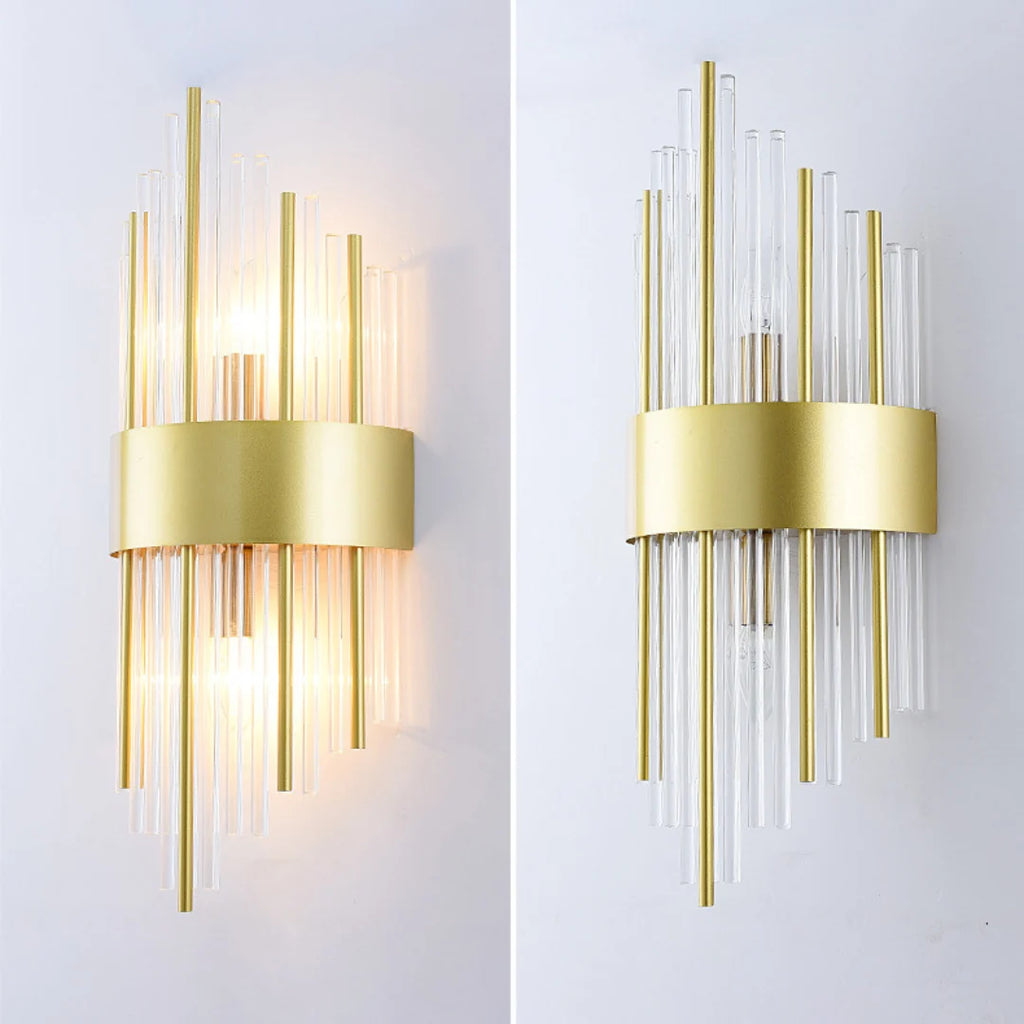 Cylinder Crystal Melanie Wall Lamp