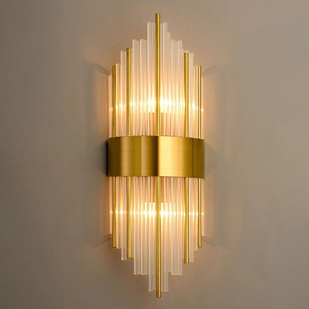 Cylinder Crystal Melanie Wall Lamp