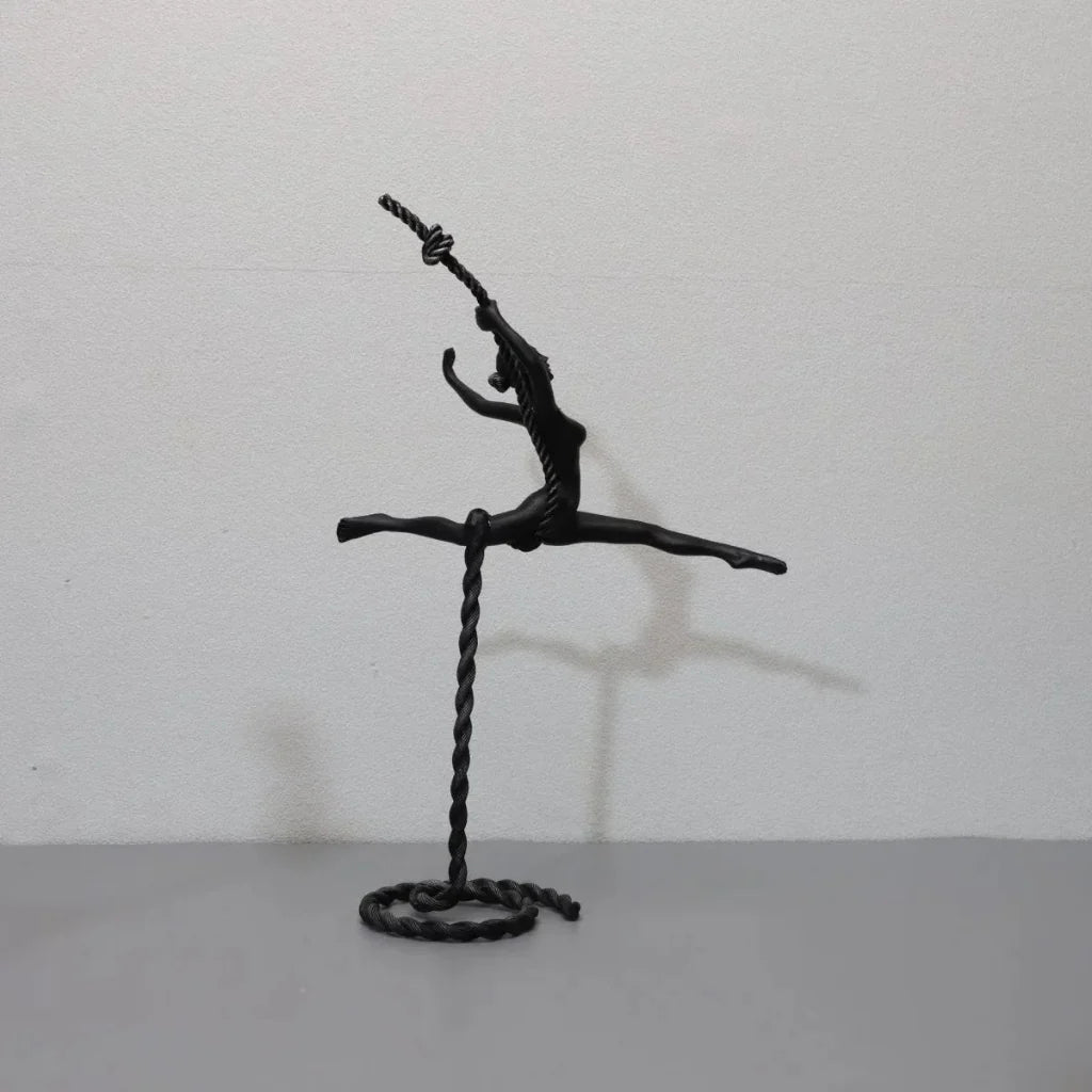 Metal Figure Sculpture Giacometti Style for Your Living Room