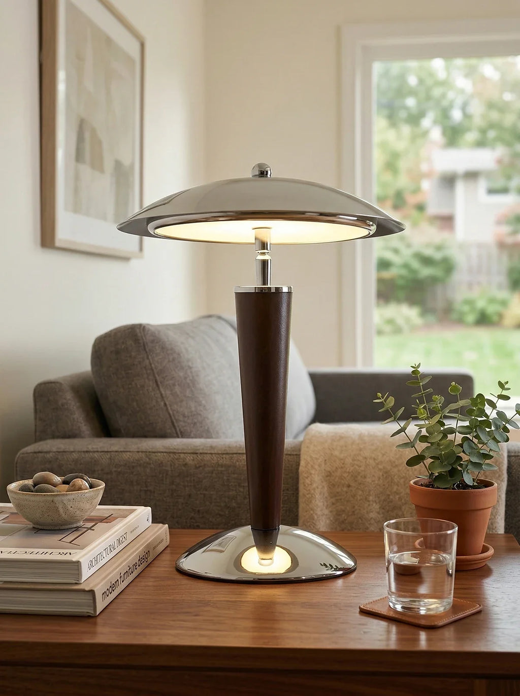 Metal Dome Table Lamp