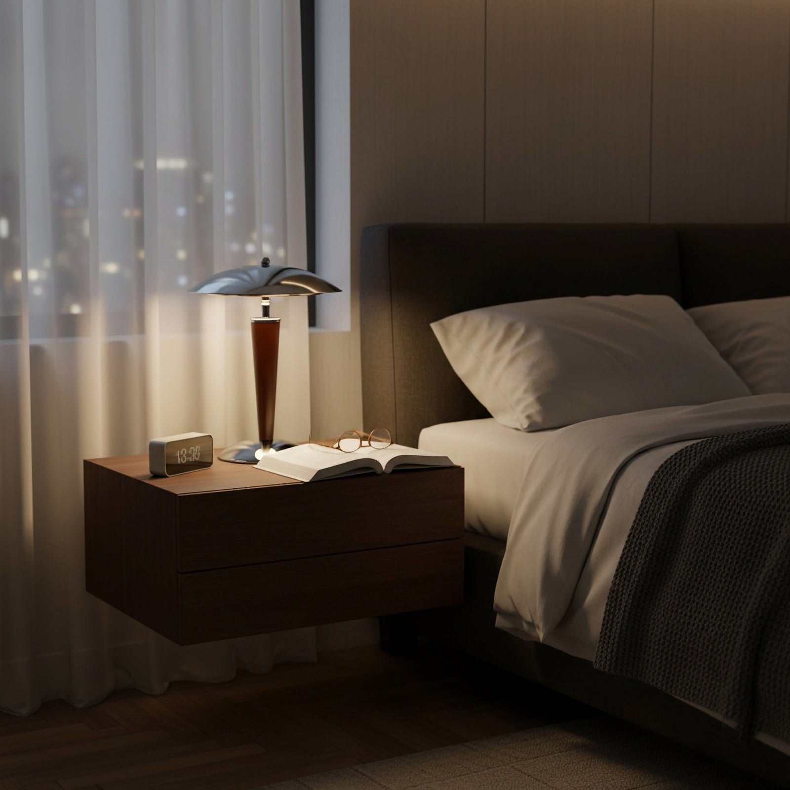 Metal Dome Table Lamp