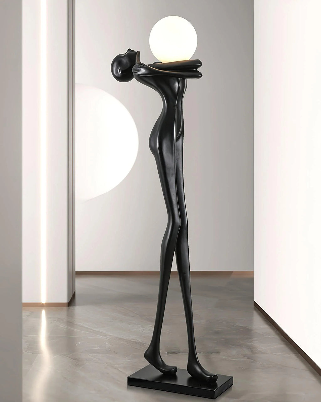 Moca Sculpture Figure Floor Lamp