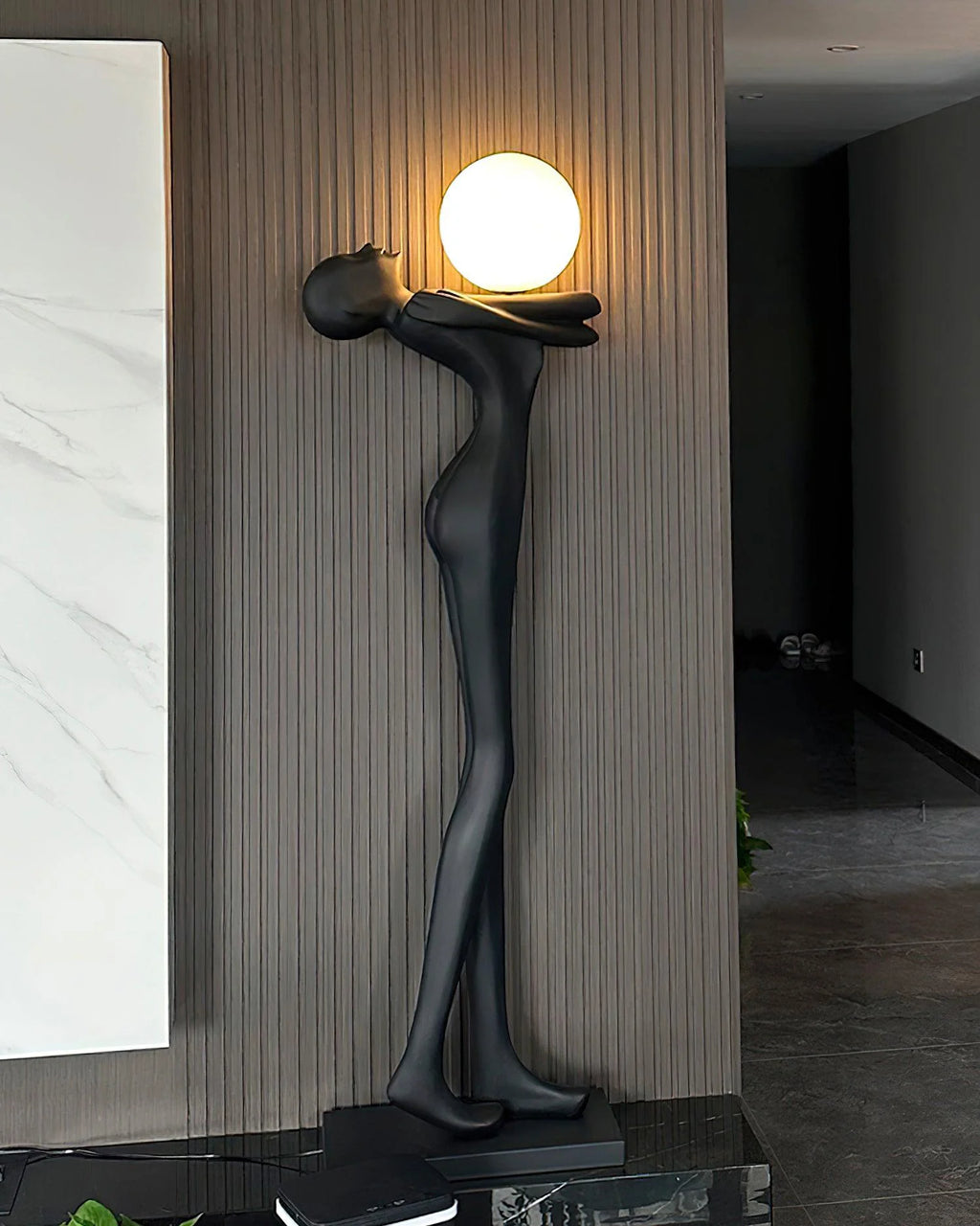 Moca Sculpture Figure Floor Lamp