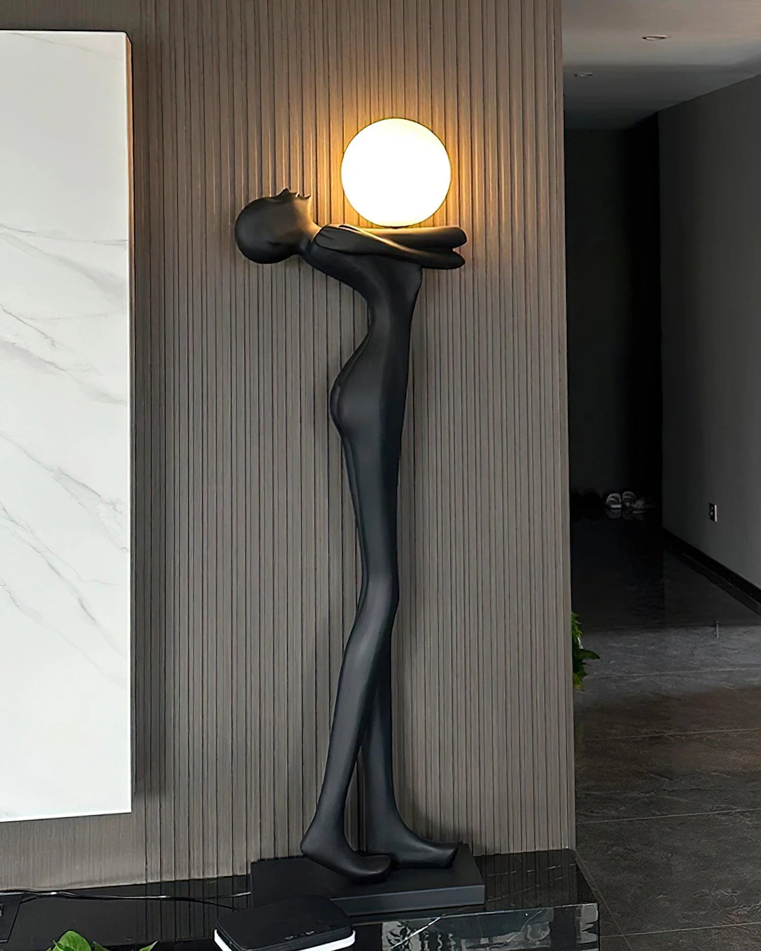 Moca Sculpture Figure Floor Lamp