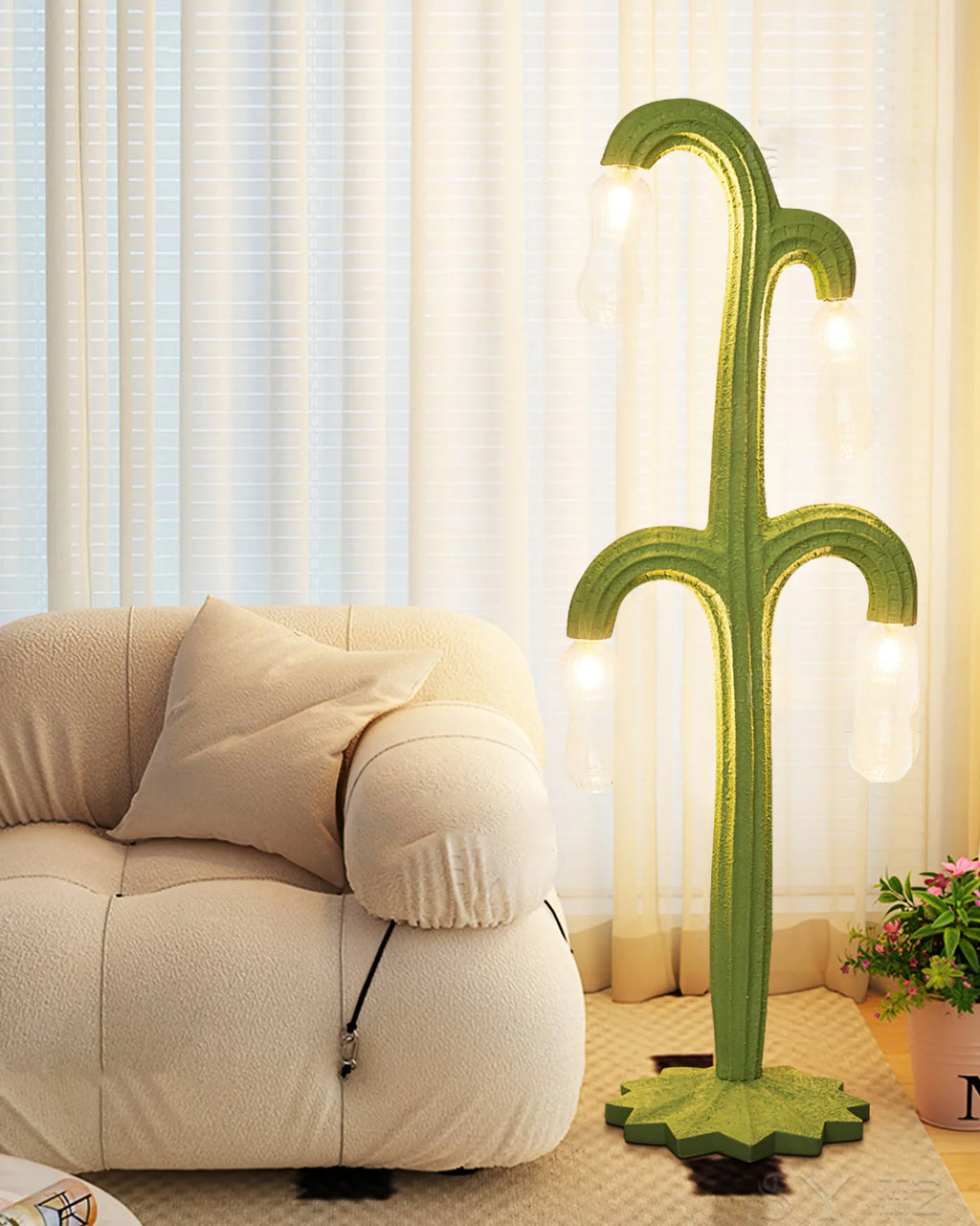 Modern Cactus Floor Lamp