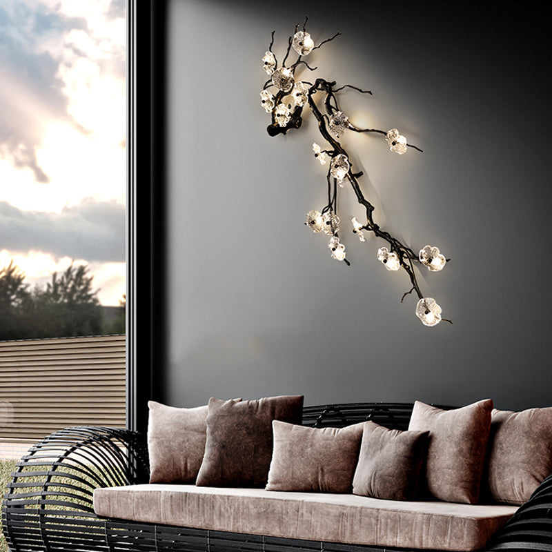 Plum Blossoms Wall Lamp