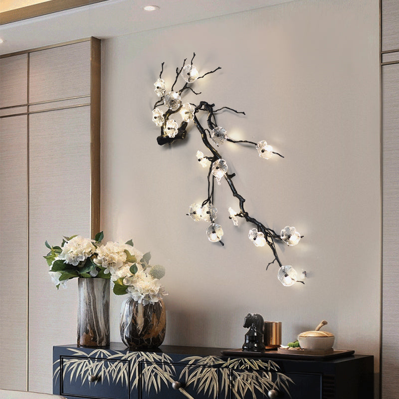 Plum Blossoms Wall Lamp