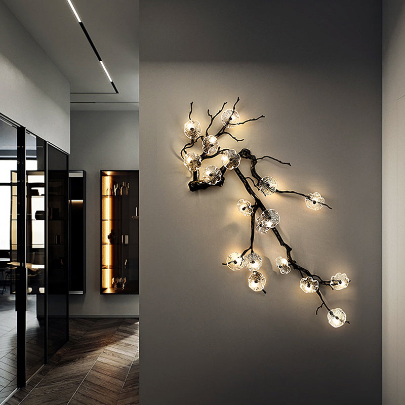 Plum Blossoms Wall Lamp