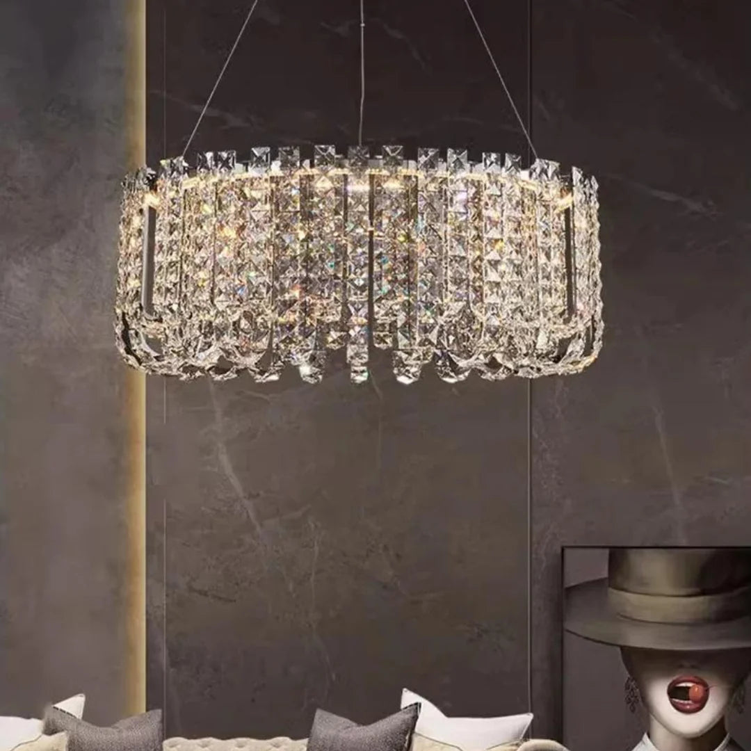 Luxurious Liora Crystal Tassel Chandelier