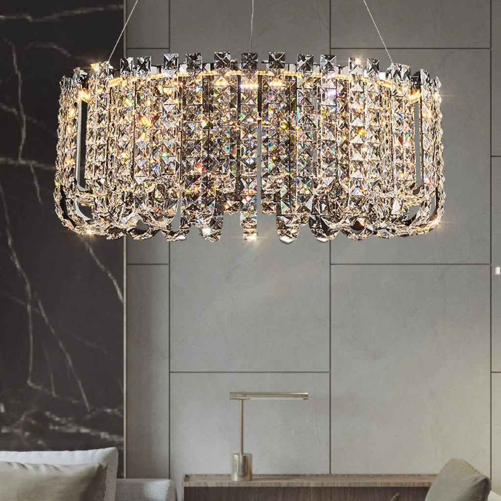 Luxurious Liora Crystal Tassel Chandelier