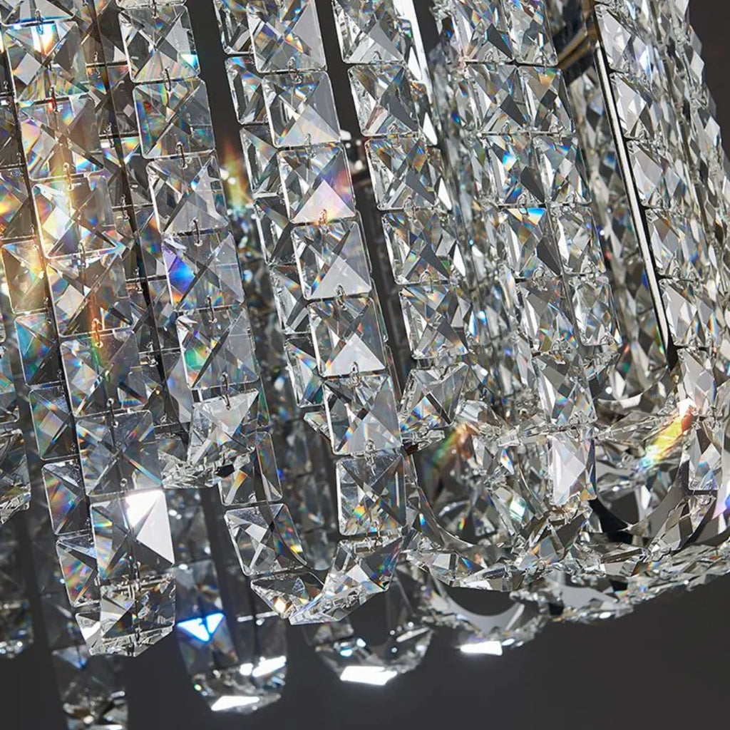 Luxurious Liora Crystal Tassel Chandelier