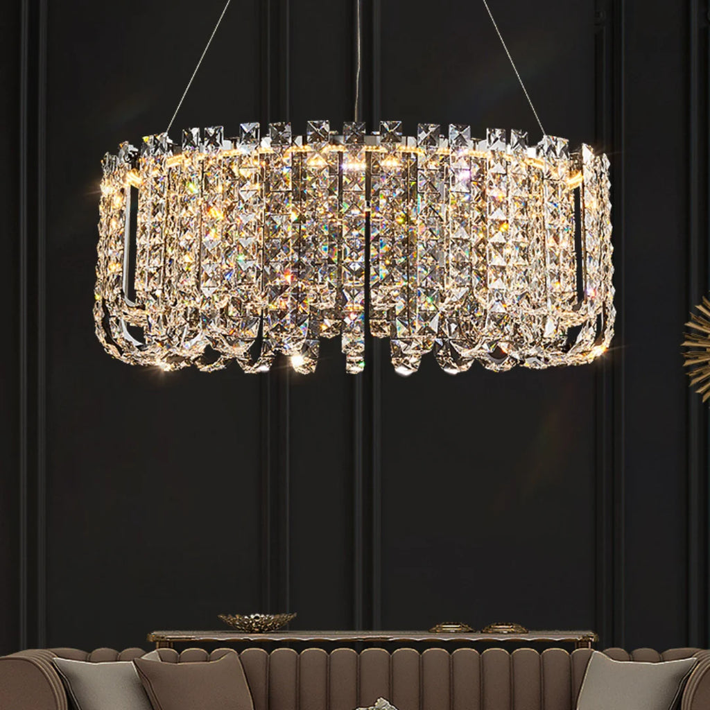 Luxurious Liora Crystal Tassel Chandelier
