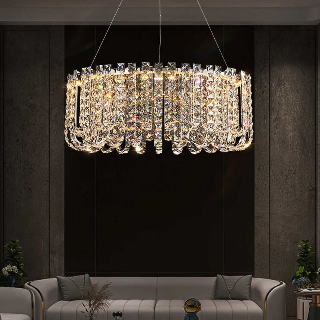 Luxurious Liora Crystal Tassel Chandelier