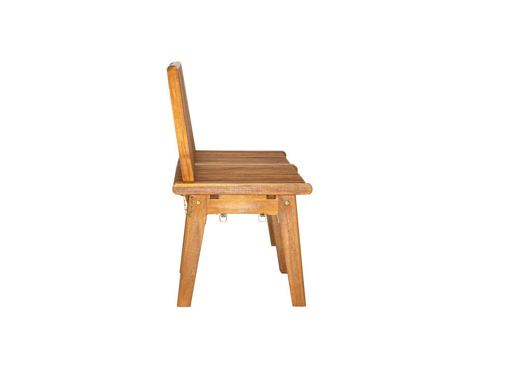 Modular Folding Wooden Bench – 2 Pc.