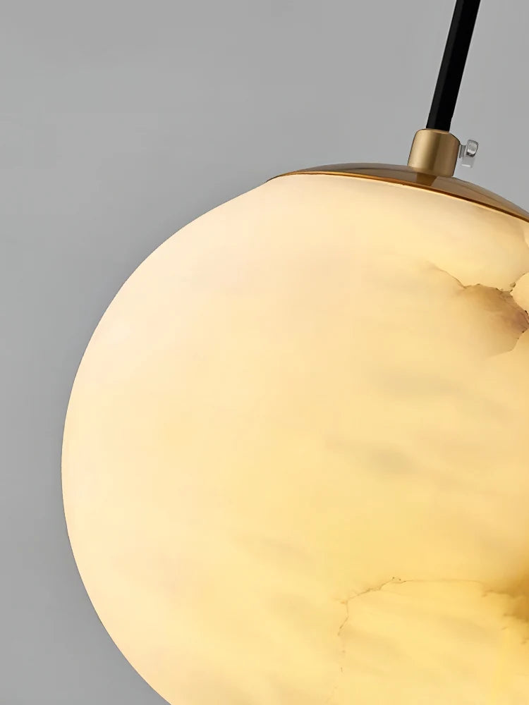 Moon Alabaster Pendant Light