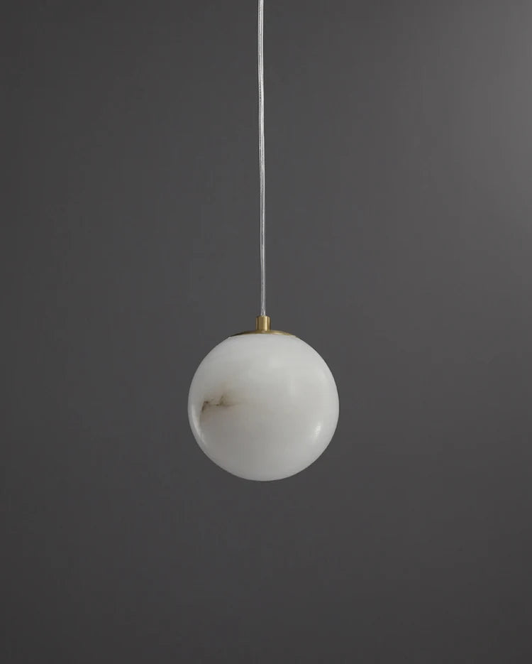 Moon Alabaster Pendant Light