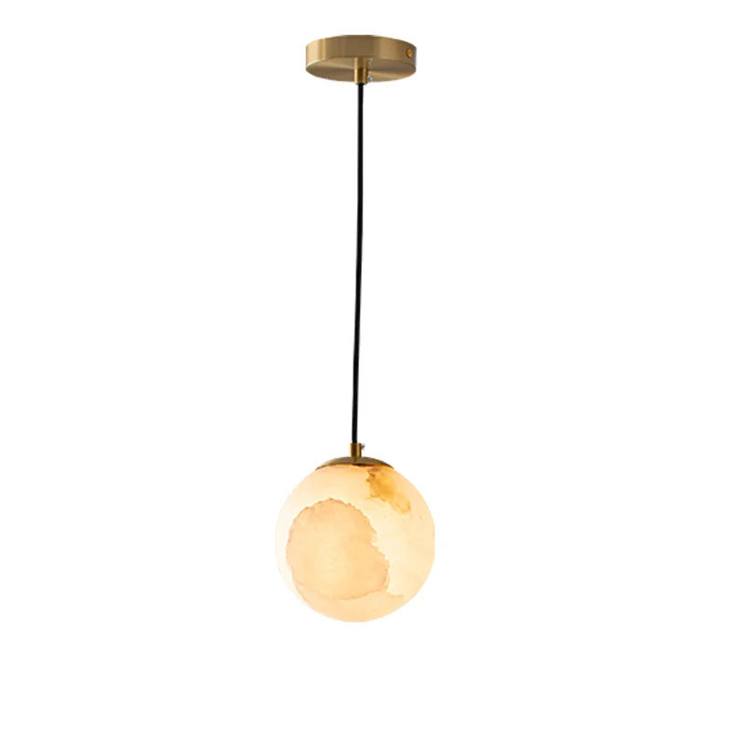 Moon Alabaster Pendant Light