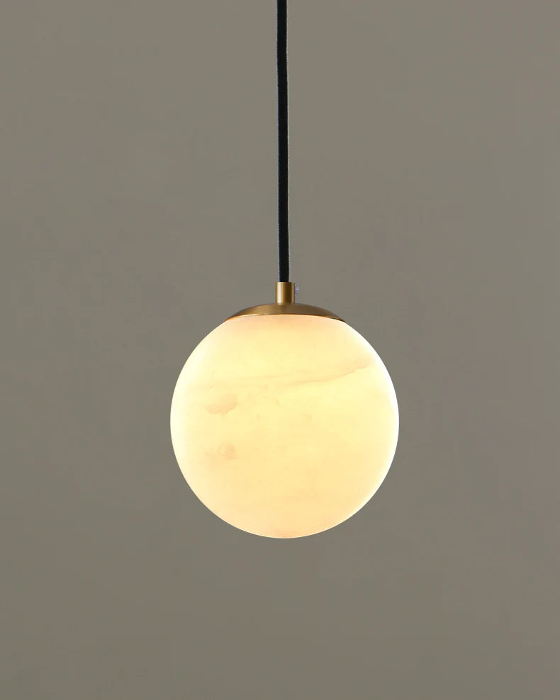 Moon Alabaster Pendant Light