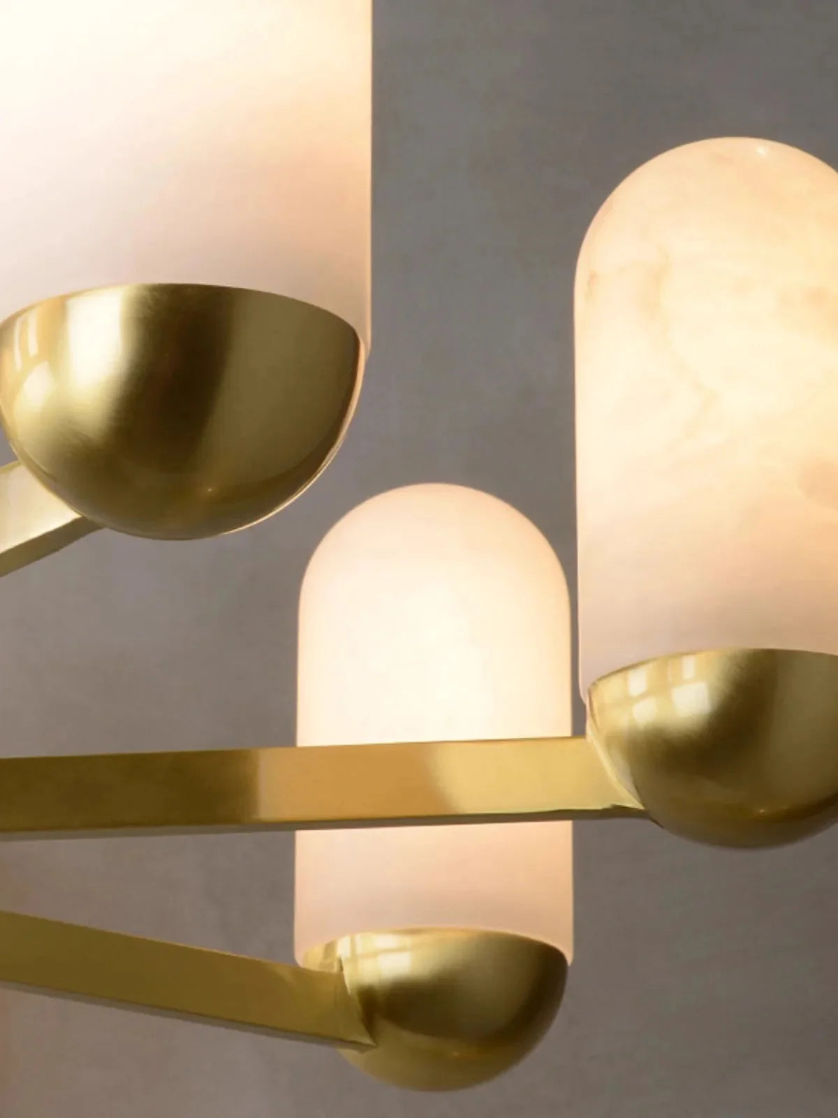 Moonshade Marble Chandelier