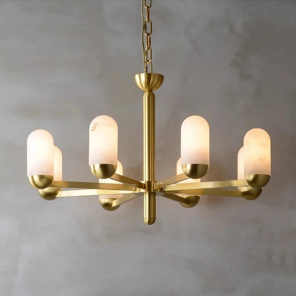 Moonshade Marble Chandelier