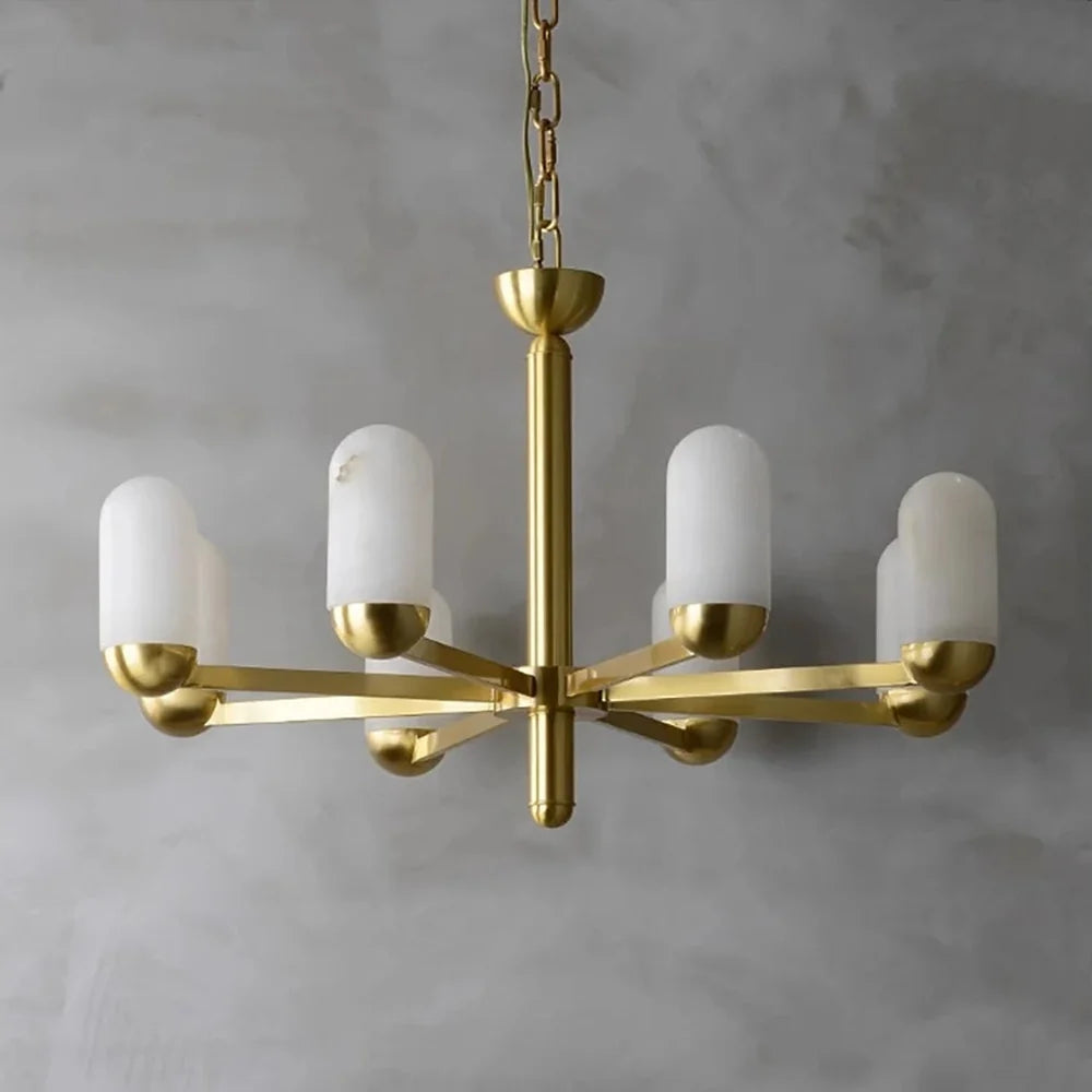Moonshade Marble Chandelier