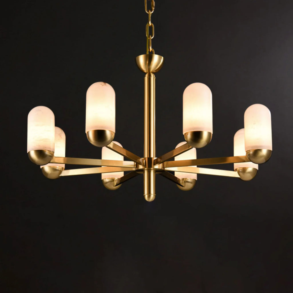 Moonshade Marble Chandelier
