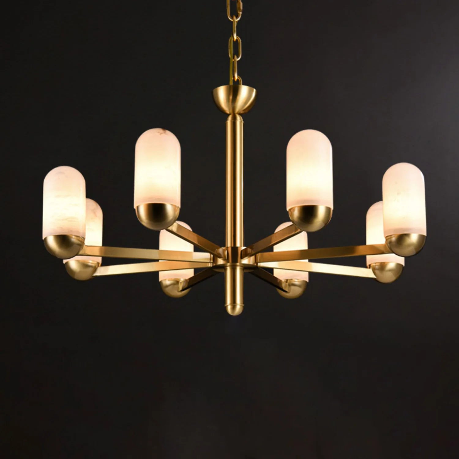 Moonshade Marble Chandelier
