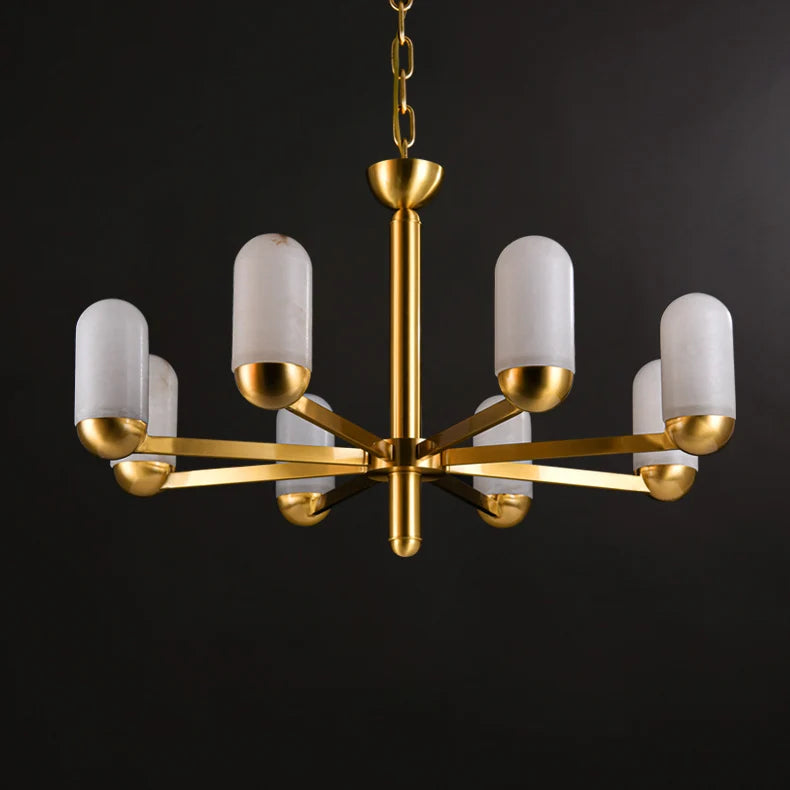Moonshade Marble Chandelier