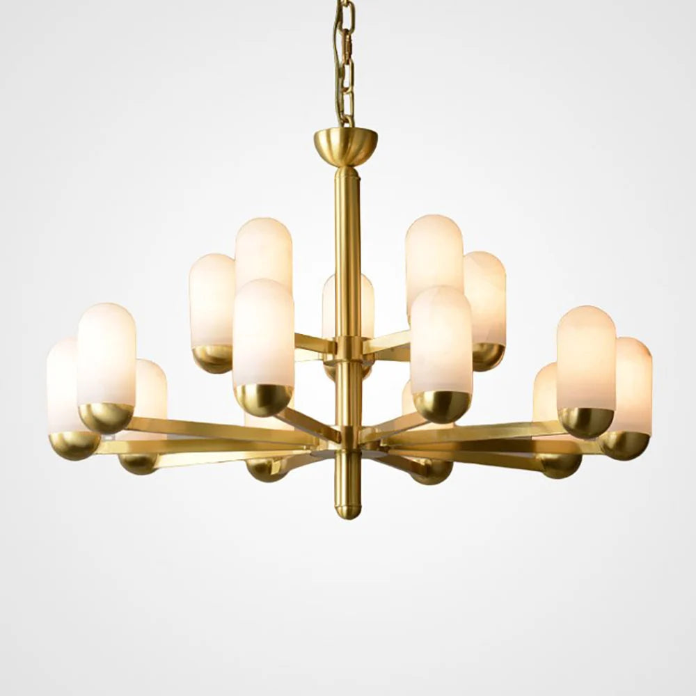 Moonshade Marble Chandelier