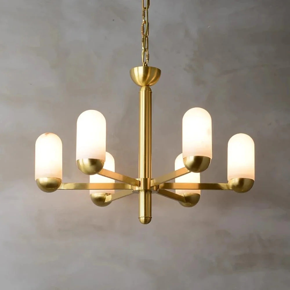 Moonshade Marble Chandelier